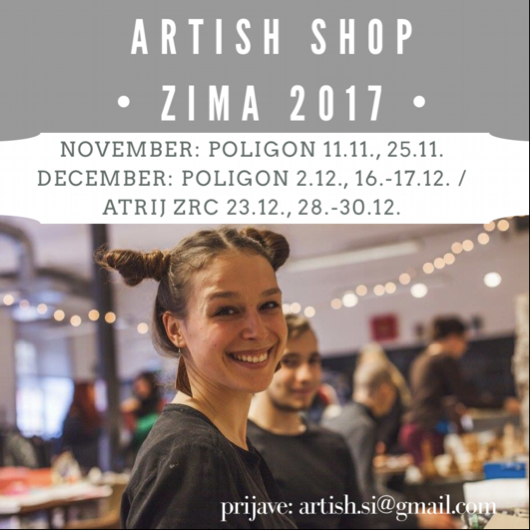BOŽIČNI ARTish SHOP 2017
